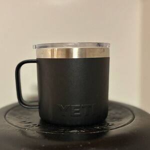 YETI Matte Black Tumbler with Handle